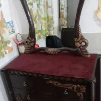 دراور چوبی باآینه