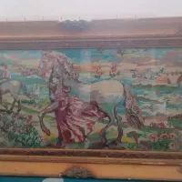 تابلو کوبلن  باقاب چوبی