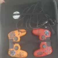 ps4 همراه با دو دسته و کیف کم کار کرد