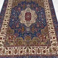 فرش دستبافت 9متری گل ابریشم قشقایی/اقساط