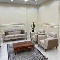 مبل مینی شاتل  چستر ۷نفره شرکتی آماده تحویل اقساط|مبلمان خانگی و میز عسلی|هشتگرد, شهرک وحدت|دیوار