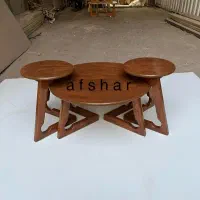 جلو مبلی گرد مربع مستطیل|مبلمان خانگی و میز عسلی|قم, شاه ابراهیم|دیوار