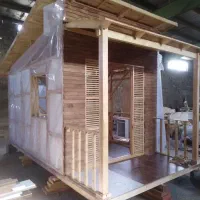 کلبه چوبی خانه چوبی ویلا