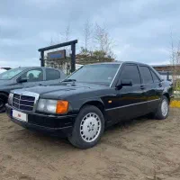 بنز کلاسیک e190 مشکی متالیک