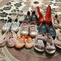 لباس دخترانه و کفش ۴۰عدد ۲۰۰تومن|کفش و لباس بچه|رشت, سعدی (تختی)|دیوار