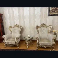 مبل ۹ نفره سلطنتی نو|مبلمان خانگی و میز عسلی|اردبیل, |دیوار