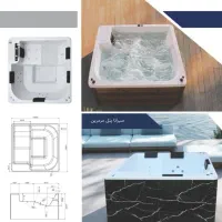 جکوزی شیک ، مدرن و با کیفیت