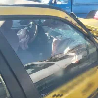 تاکسی پژو تصادفی