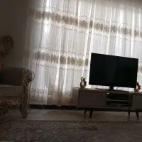 پرده حریر ارگانزا جنس عالی نوار و گلدوزی شده|پرده، رانر، رومیزی|گلپایگان, |دیوار