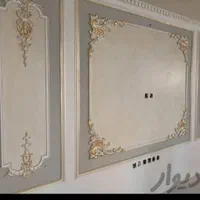 ابزارگچی گچ بری گچبری پیش ساخته پارکت کناف آماده|خدمات پیشه و مهارت|تبریز, |دیوار