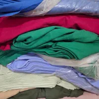 خریداز همه نو پارچه تریکو مانتویی ومجلسی تیکه طاقه