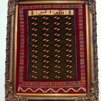 قالی نو قدیمی دست باف|تابلو فرش|قوچان, |دیوار