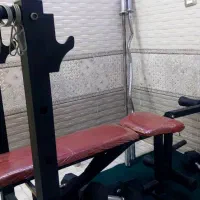 دستگاه چند کاره بدنسازی و دمبل|تجهیزات ورزشی|بندر ماهشهر, |دیوار