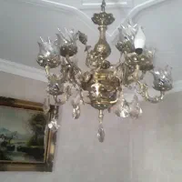 لوستر شیشه ای کریستال|لوستر و چراغ آویز|تهران, کیانشهر|دیوار