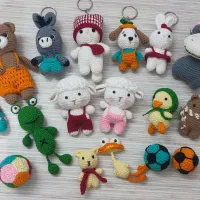 آویز کلید،کیف،توپ