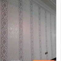 اجرای طرح کاغذ دیواری بارنگ