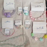 ست دستبند، گردنبند، انگشتر فقط 80 تومن