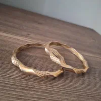 سلام النگو  بدلی طلا روس رنگ ثابت  استفاده نشده