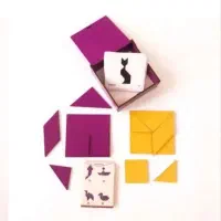 بازی تانگرام|اسباببازی|قم, شاه احمد قاسم|دیوار