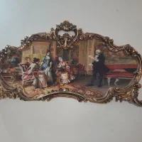 تابلو سلطنتی زیر قیمت پارچه مخملی|تابلو، نقاشی، عکس|تهران, تهرانسر شمالی|دیوار