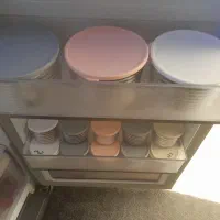 تعدادی ضرف یخچالی|ظروف نگهدارنده، پلاستیکی، یک‌بارمصرف|ساری, |دیوار