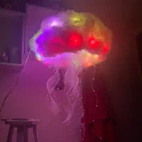 لوستر  ابری طرح عروس دریایی