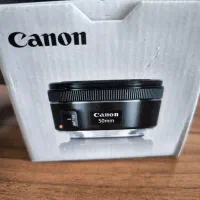 لنز پرتره کانن Canon 50mm f/1.8 STM (در حد آکبند)|دوربین عکاسی و فیلم‌برداری|کرمانشاه, |دیوار