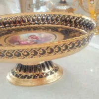 شیرینی خوری لبه دار سورمه ای