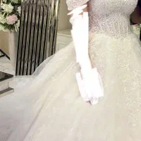 لباس عروس اروپایی دانتل فرانسه