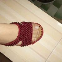 دمپایی زندان بافت|کیف، کفش، کمربند|یاسوج, |دیوار