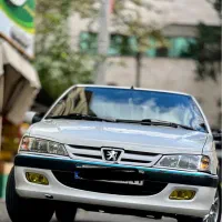 پژو پارس دوگانه کارخانه ۸۹ سفید کم‌کارکرد