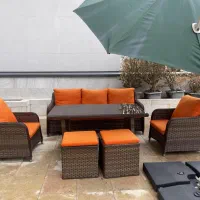 سرویس کامل مبلمان باغی