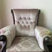 مبلمان ۷ نفره یا دو صندلی میزبان|مبلمان خانگی و میز عسلی|تهران, شیخ هادی|دیوار