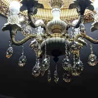 لوستر چینی و برنز انتیک 2عدد