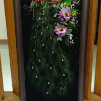 تابلو طاووس و کوروش کبیر