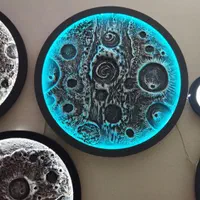 سفارش تابلو ماه درخشان|تابلو، نقاشی، عکس|قرچک, باقرآباد|دیوار