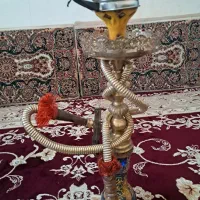 قلیان برنجه قدیمی|کلکسیون اشیاء عتیقه|کرمانشاه, |دیوار