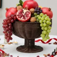 سبد های ارغوان بافی