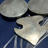 سه عدد گردن آویز ورشو با سنگهای معدنی اصلی فروشی|بدلیجات|رفسنجان, |دیوار