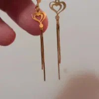 گوشواره طلا|جواهرات|تاکستان, |دیوار