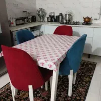 مبل و میز غذاخوری ست کامل نو|مبلمان خانگی و میز عسلی|کردکوی, |دیوار