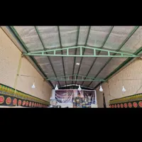 سقف سبک شیب‌دار آلاچیق سر درب اردواز سایه بان|مصالح و تجهیزات ساختمان|مشهد, توس|دیوار