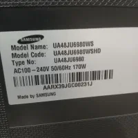 تلویزیون ال ای دی سامسونگ با میز و سینما خانگی