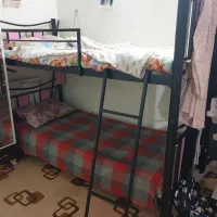 تخت دوطبقه سالم و محکم