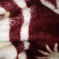 پتو پشمی قهوه ای