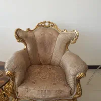 مبلمان استیل ۷ نفره|مبلمان خانگی و میز عسلی|قم, سالاریه|دیوار