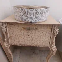 باکس روشور دستشویی به همراه آیینه