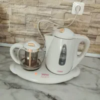 کتری قوری برقی در حد نو