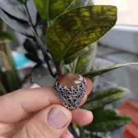 انگشتر عقیق شنی|جواهرات|پیشوا, |دیوار