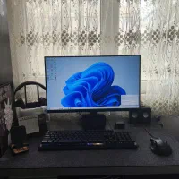 مانیتور ۲۴ اینچ ال جی آک|قطعات و لوازم جانبی رایانه|قم, نیروگاه|دیوار